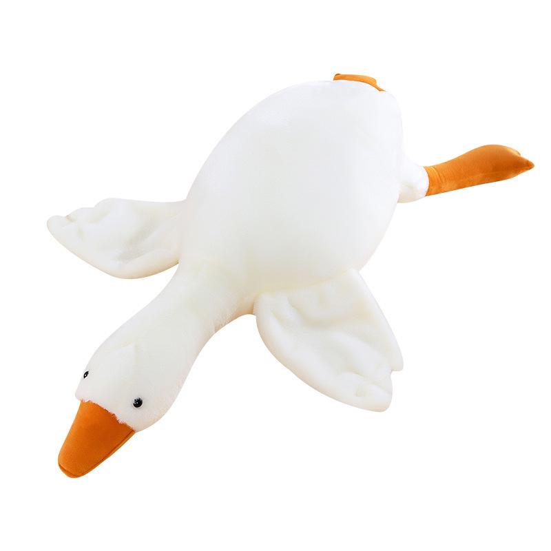 Cute White Goose Pillow Plush Toy - Creative Animal Design Plush Toy - Goose Shaped Pillow - Gifts for Girl Boy - Christmas Gift -