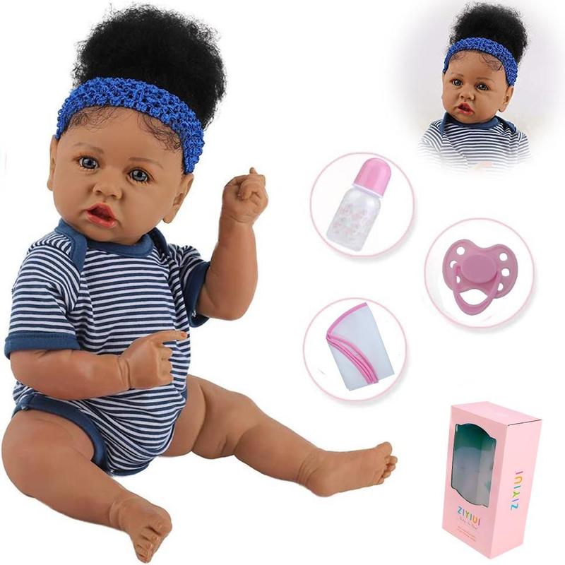 Realistic Baby Doll, Lifelike Reborn Girl Doll, Realistic Baby Boy Doll, Gift Toy for Kids