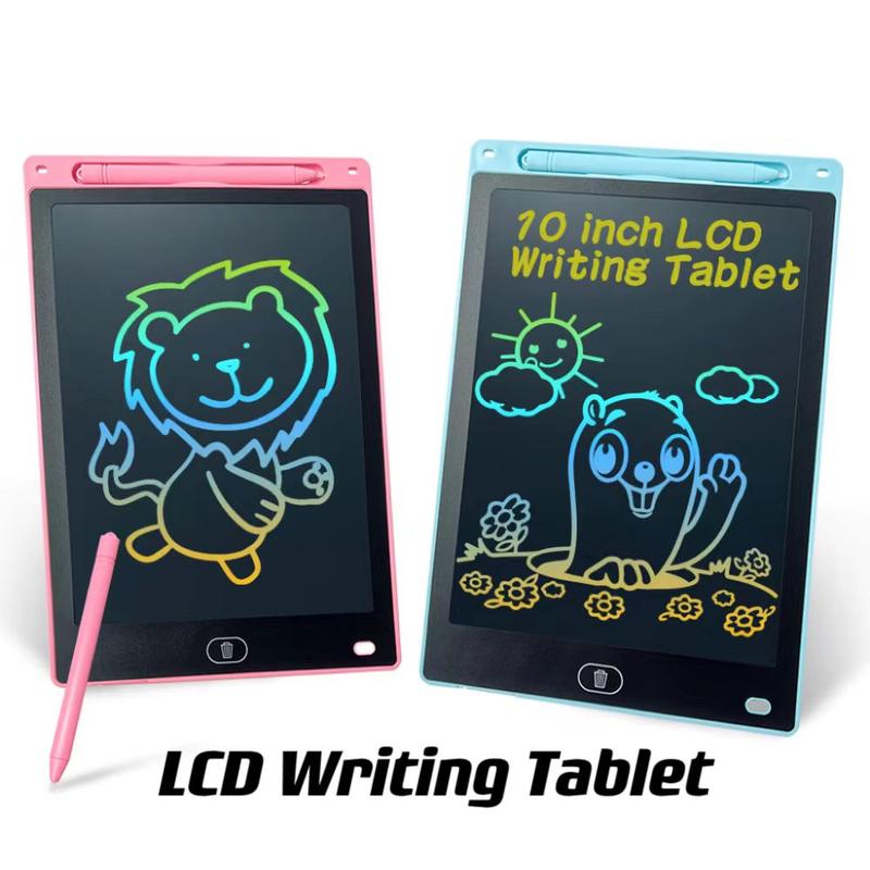 2PCS LCD Writing Tablet Doodle Board, 10inch Colorful Drawing Writing Pad, Birthday Gifts for Kids, Drawing Board Educational Toys for Boys and Girls