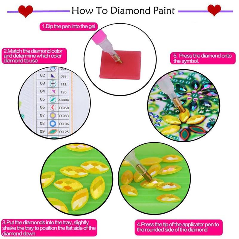 Bee Pattern DIY Diamond Art Painting Kit without Frame, DIY 5D Diamond Arts Painting Kit, Wall Art Decor for Home Living Room Bedroom