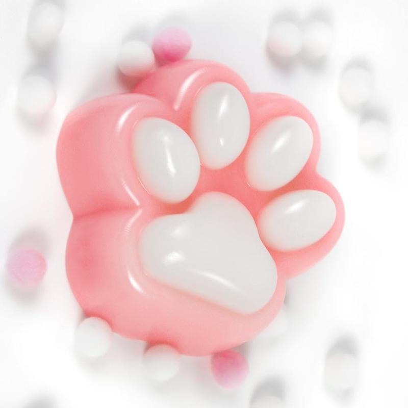 2025 Desktop Relieve Gadgets Stress Relief Toys Cat Paws Taba Squishy Cute Squeeze Toys Slow Unique Gift for Kids and Adults  -Rebound Toy, Hamster Cat Claw Pinch Toys fushigi ball  movietoys juguetes de