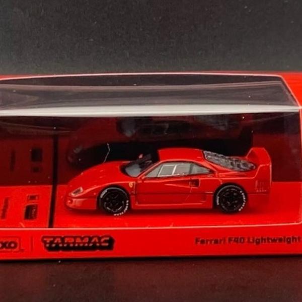 Tarmac Works Ferrari F40 Lightweight Red Road64 scale 1 64 diecast