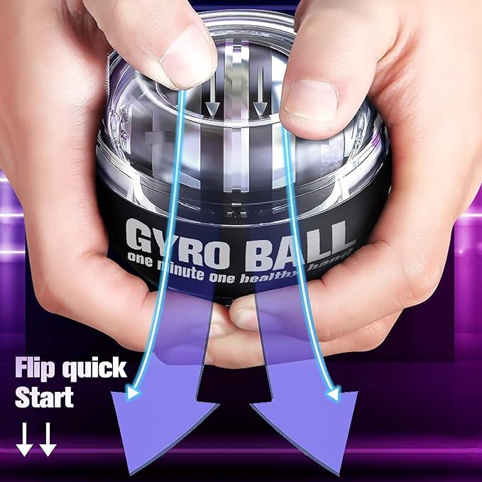 Wrist ball Grip gyro Training fitness stress reducer