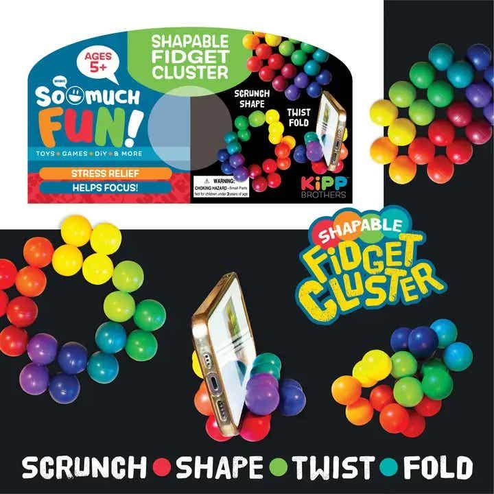 So Much Fun Shapeable Fidget Cluster Toy