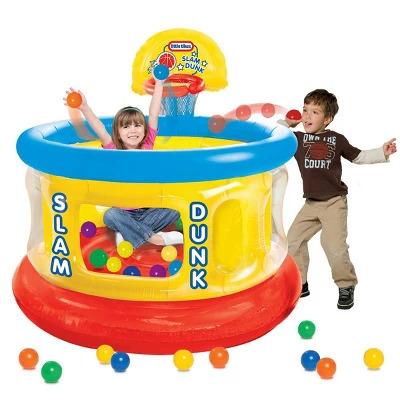 Little Tikes Slam Dunk Big Ball Pit with 20 Air-Filled Balls