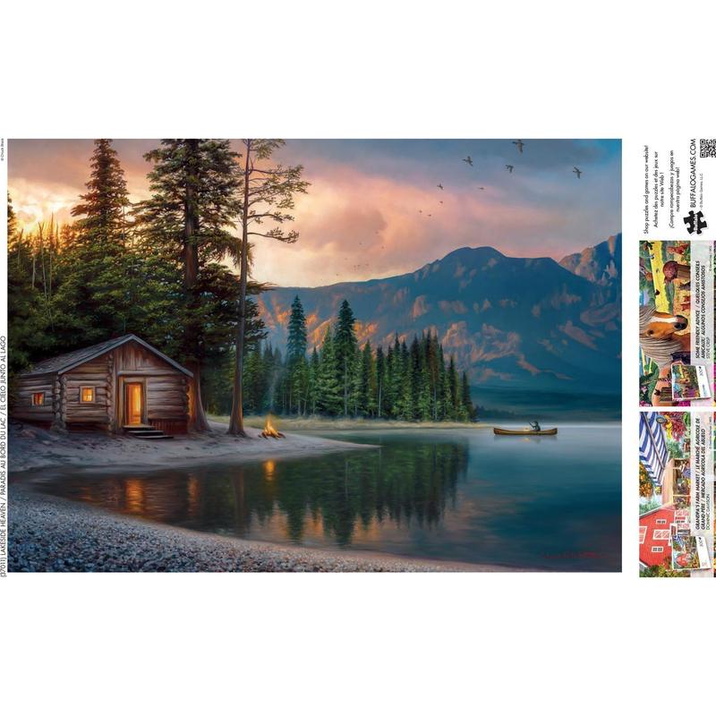 500 Piece Jigsaw Puzzle for Adults Challenging Puzzle Perfect for Game Nights - Finished Puzzle Size is 21.25 x 15.00