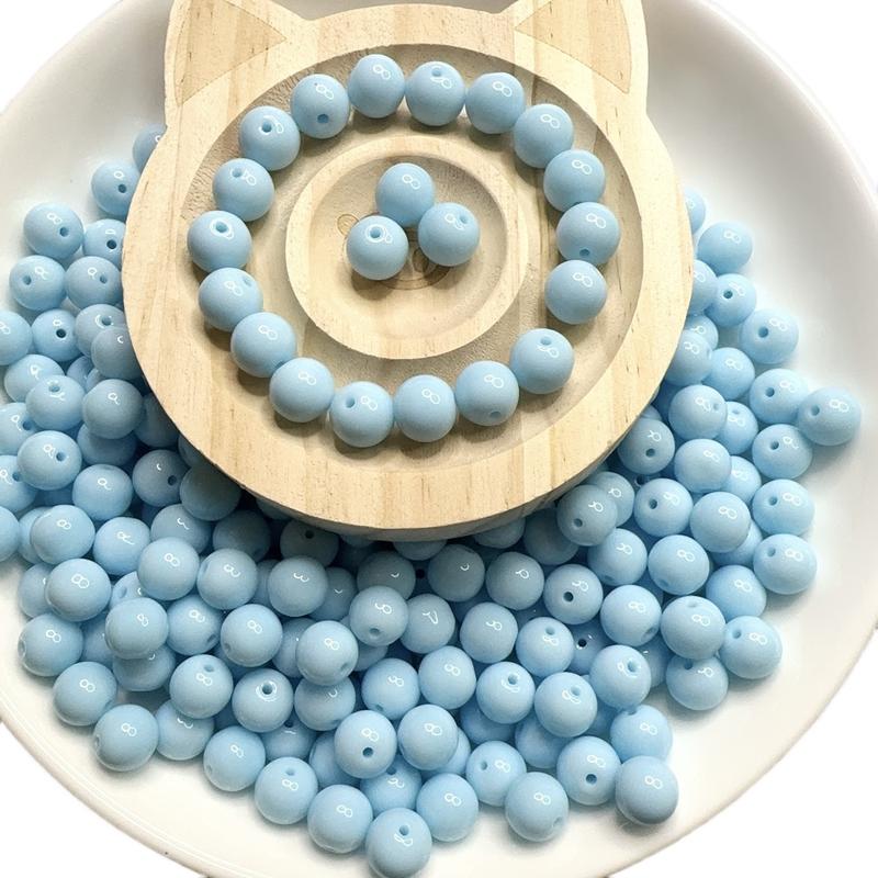 DIYglass beads Regular Crystal Beads Natural semi-finished  Versatile DIY bracelet necklace making