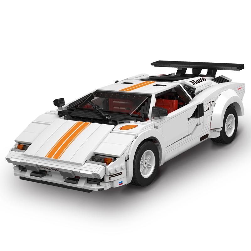 Mould King 10045 Super Sports Car Building Blocks Kit, 1349 Pieces Car Model Building Set, Collectors Set for Adults to Build