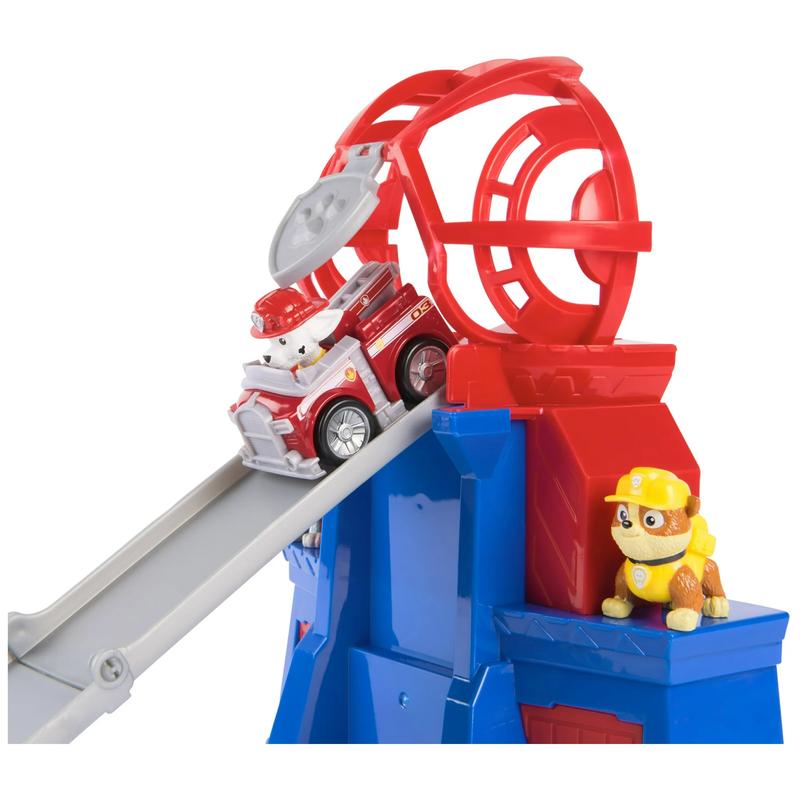 PAW Patrol Mini Lookout Tower Playset with 3 Toy Cars & 3 Figures – Fun Adventure Set for Kids 3+ with Interactive Features and Playtime Fun