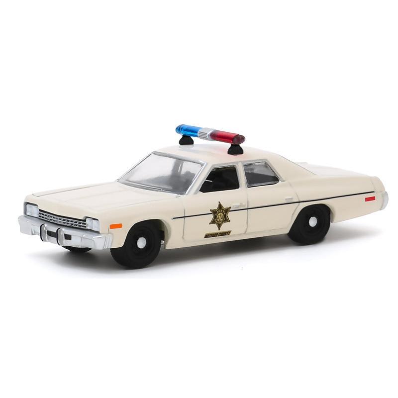 1975 Dodge Monaco - Hazzard County Sheriff (Hobby Exclusive) Diecast 1:64 Scale Model Car - Greenlight 30140