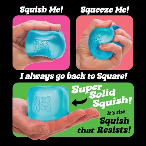 Schylling NeeDoh Nice Cube - Sensory Squeeze Toy with Super Solid Squish - 2.25