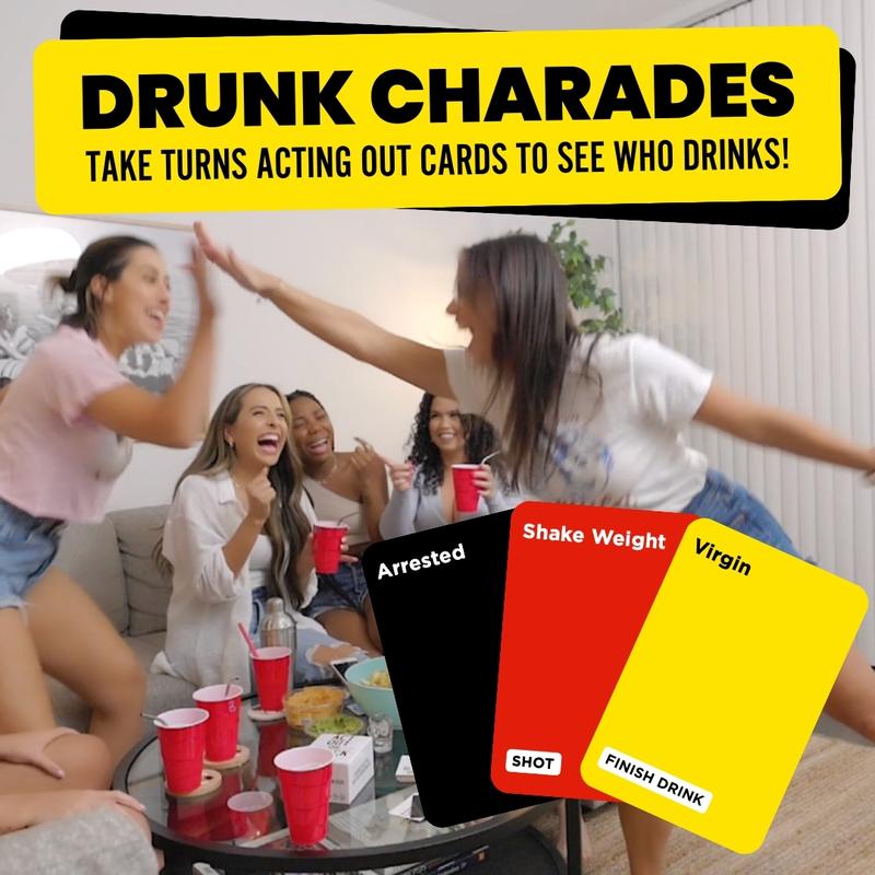 Act Out or Blackout: Charades Party Card Game