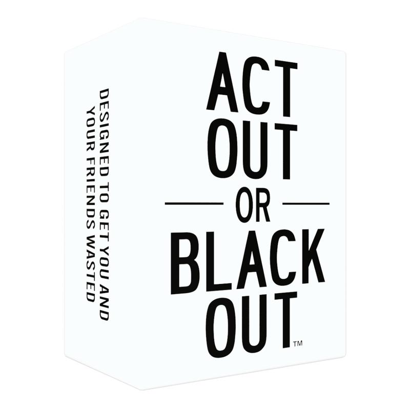 Act Out or Blackout: Charades Party Card Game