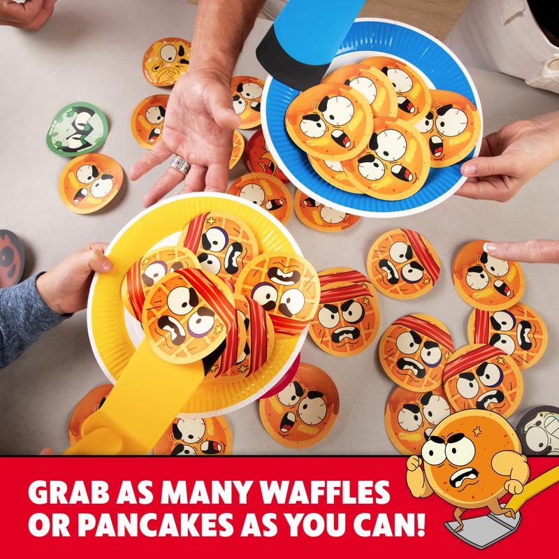 Waffles vs Pancakes - The Breakfast Scoop Up Game for Families - Family Game Night by What Do You Meme?