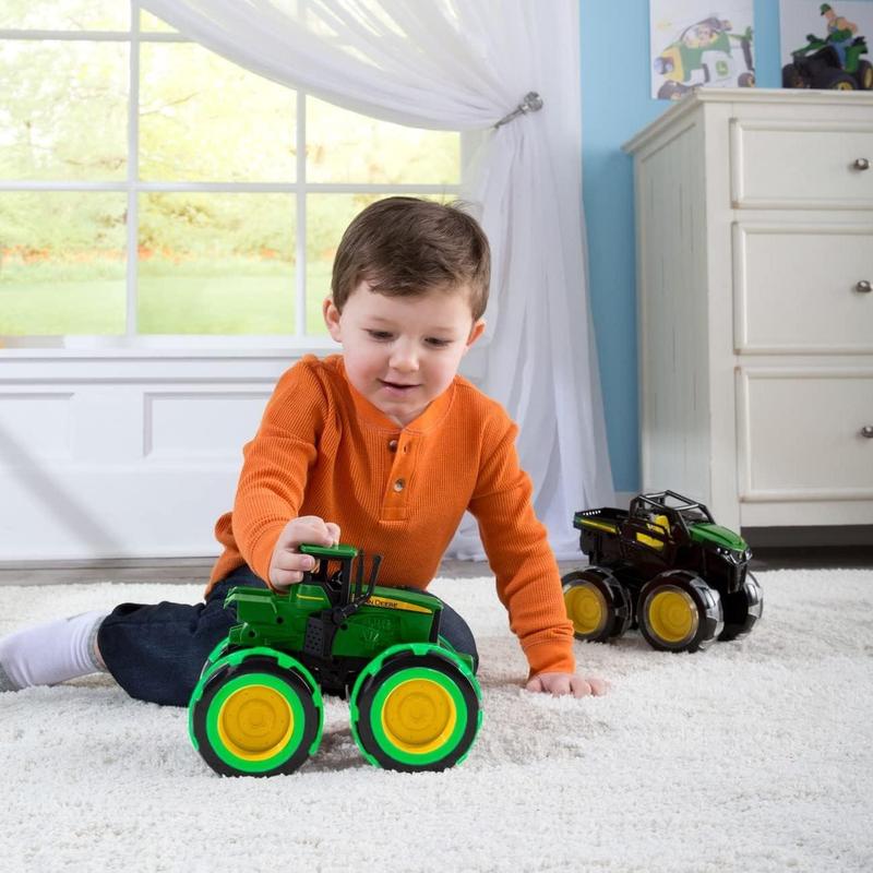 Tractor - Monster Pedal Lightning Wheel - Motion Activation Illuminates Monster Truck Toy - Tractor Toy - Monster Truck for Boys and Girls - Ages 3 and Above