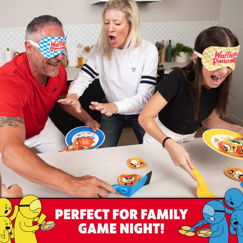 Waffles vs Pancakes - The Breakfast Scoop Up Game for Families - Family Game Night by What Do You Meme?