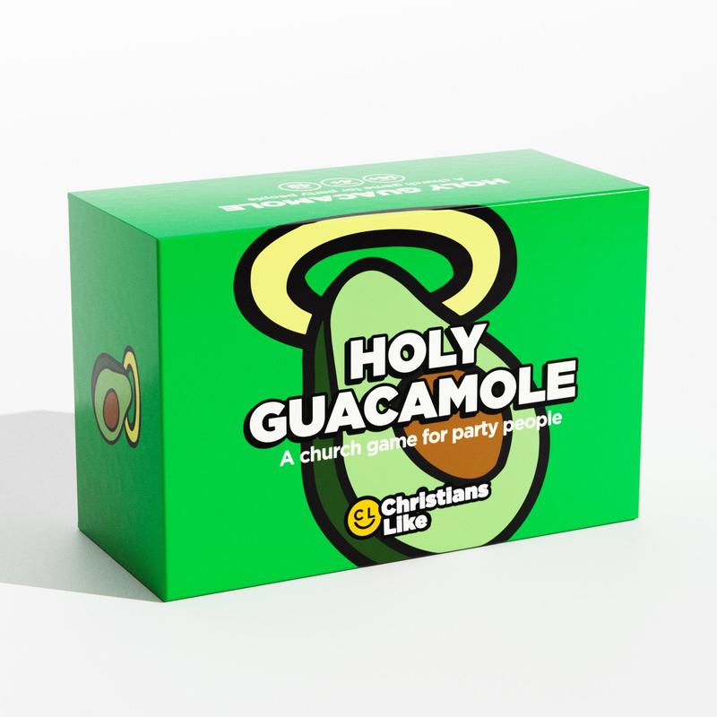 Holy Guacamole - Church Game for Party People - Christian Guessing Game (Explain, Charades, One-Word) - 360 Bible Cards - Bible Trivia for Families, Small Groups, Youth Groups, Bible Studies