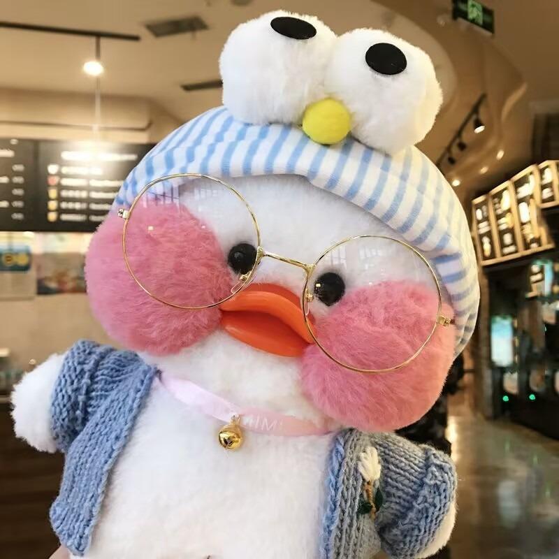 Plush toy hyaluronic acid duck Internet celebrity duck lalafanfan cafe mimi ins hyaluronic acid duck doll