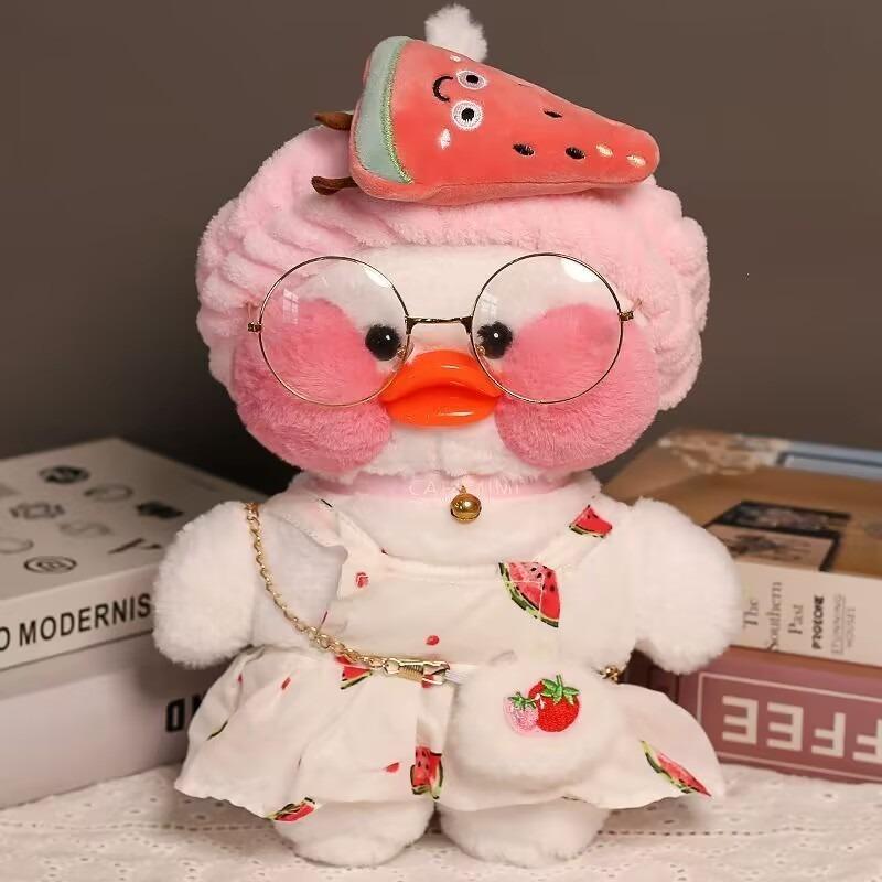 Plush toy hyaluronic acid duck Internet celebrity duck lalafanfan cafe mimi ins hyaluronic acid duck doll