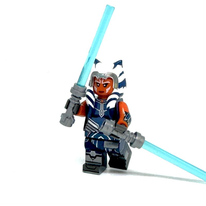 Anakin Skywalker Ahsoka Tano Obiwan Kenobi Minifigures Jedi KNights The CLone Wars