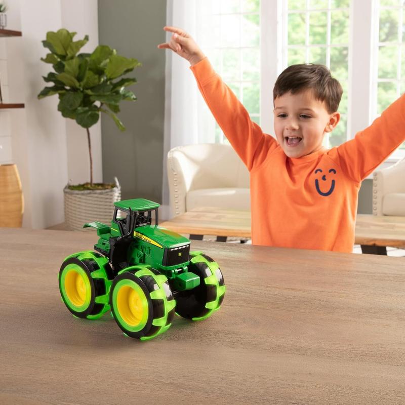 Tractor - Monster Pedal Lightning Wheel - Motion Activation Illuminates Monster Truck Toy - Tractor Toy - Monster Truck for Boys and Girls - Ages 3 and Above