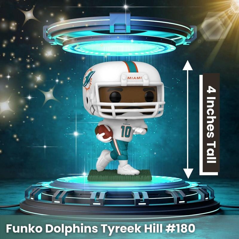 Tyreek Hill Funko Pop! Football NFL Miami Dolphins - Approx. 4