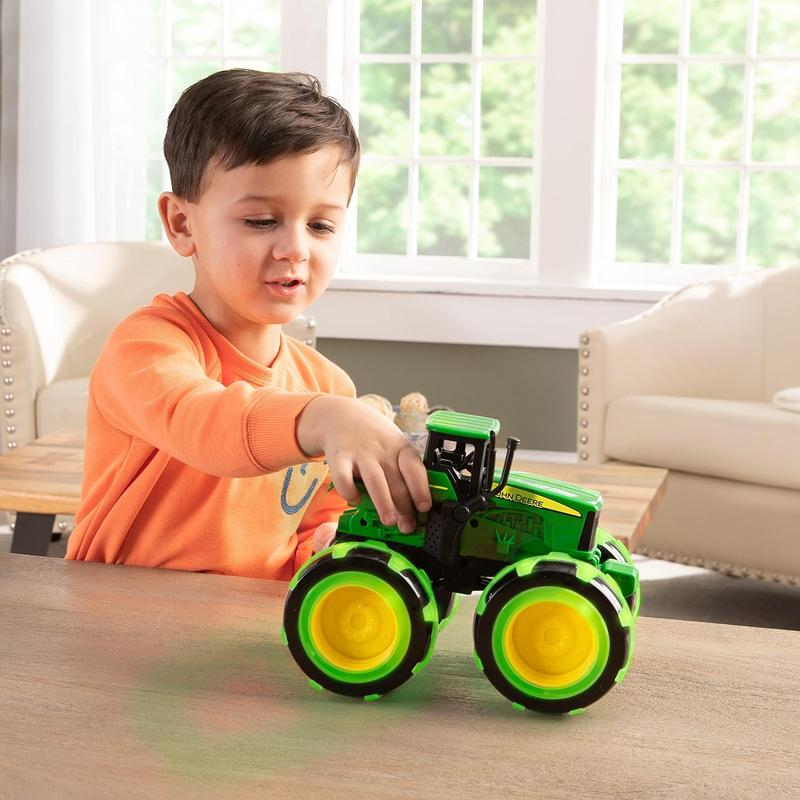 Tractor - Monster Pedal Lightning Wheel - Motion Activation Illuminates Monster Truck Toy - Tractor Toy - Monster Truck for Boys and Girls - Ages 3 and Above