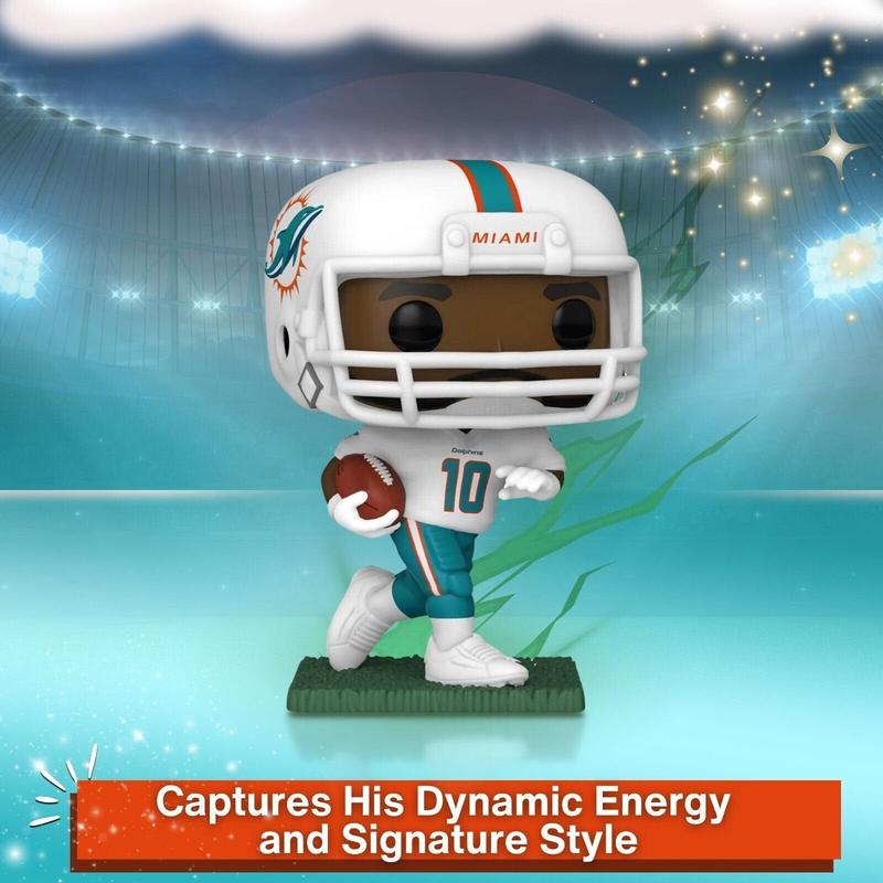 Tyreek Hill Funko Pop! Football NFL Miami Dolphins - Approx. 4