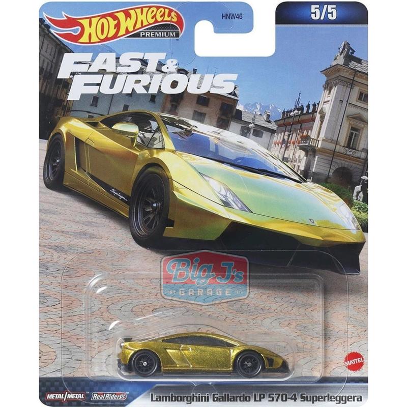 Lamborghini Gallardo LP-570-4 Superleggera Gold Fast and Furious Hot Wheels