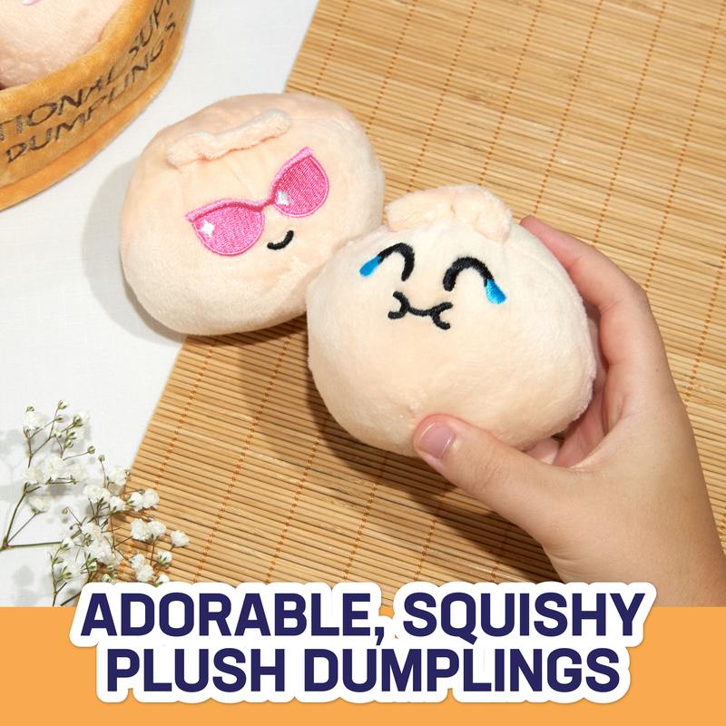 Emotional Support Dumplings - Cuddly Plush Comfort Food