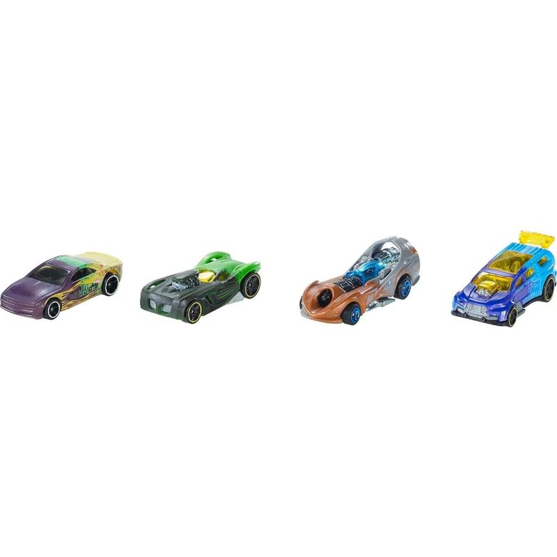 Hot Wheels Color Shifters Toy Cars 5-Pack, Set of 5 1:64 Scale Vehicles that Change Color in Cold or Warm Water (Styles May Vary) ( Exclusive)