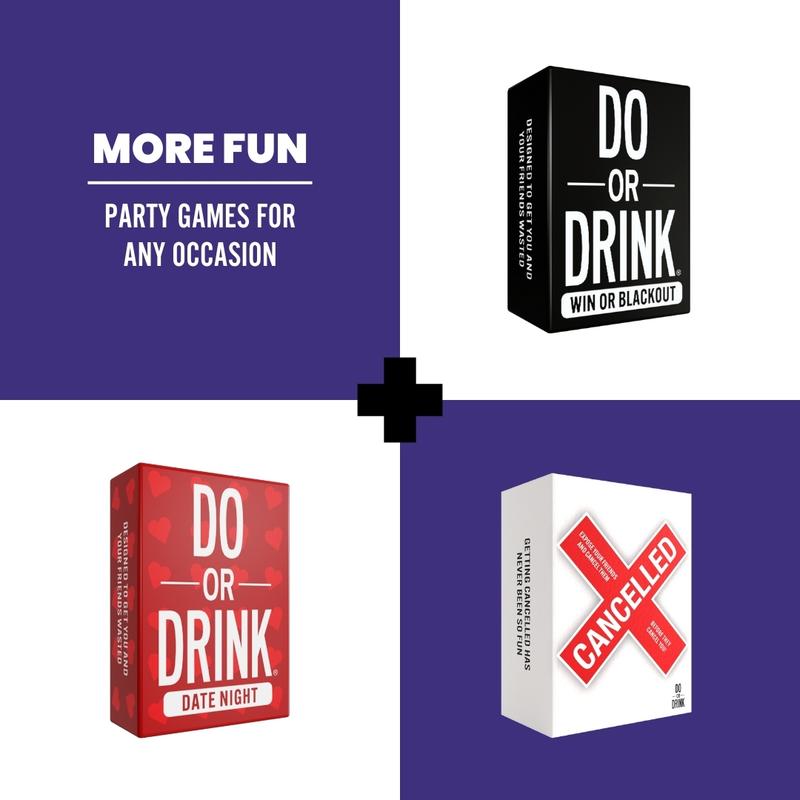 Naughty Edition by Do Or Drink: Party Card Game