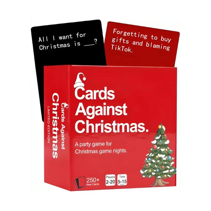 Cards Against Christmas A Party Cards Game for Christmas Game Night,Christmas Friendly Feud Game The Hilarious Party Game, Family Games Christmas Card Game Family Games Cards