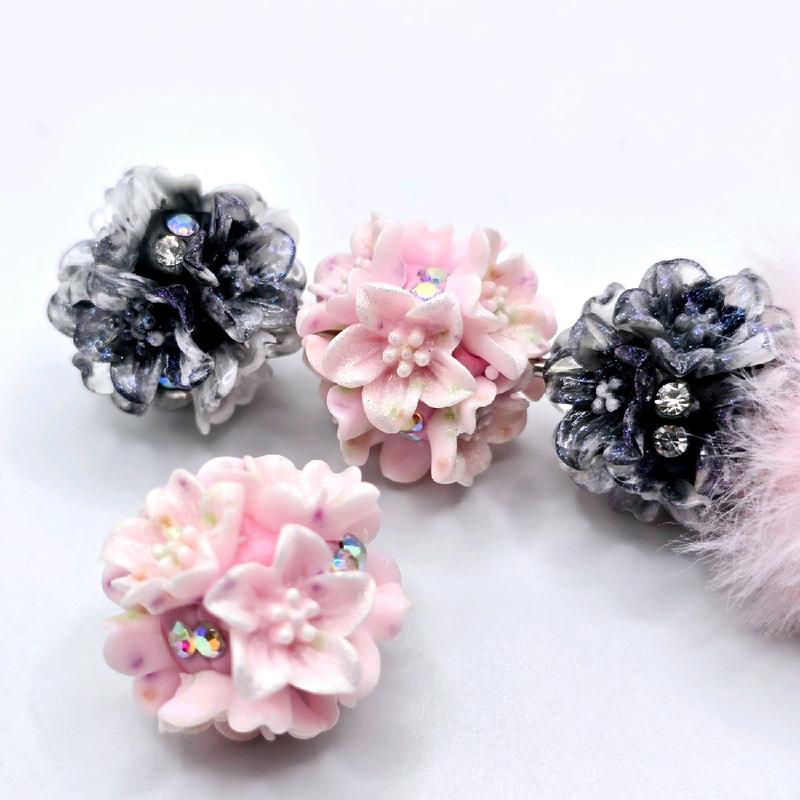 Assorted Flower Bead Bundles for DIY Jewelry