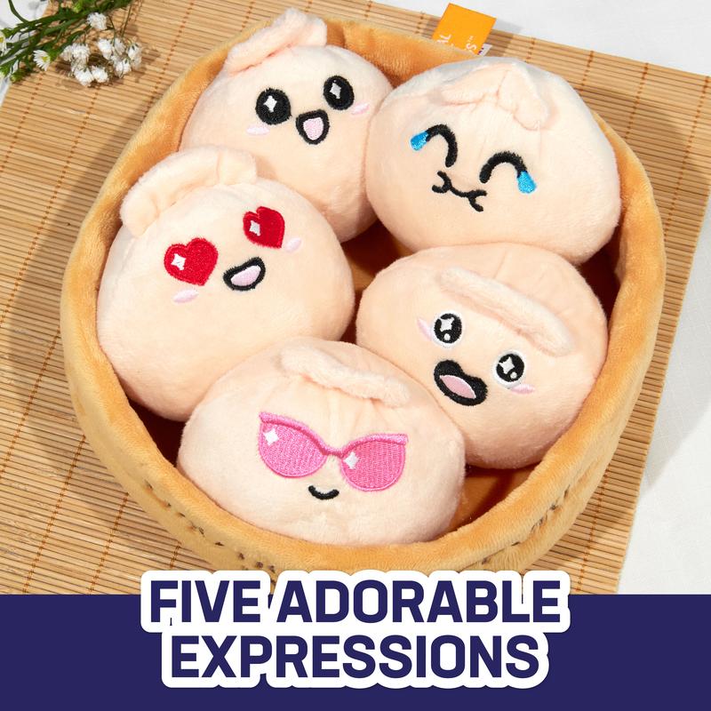 Emotional Support Dumplings - Cuddly Plush Comfort Food