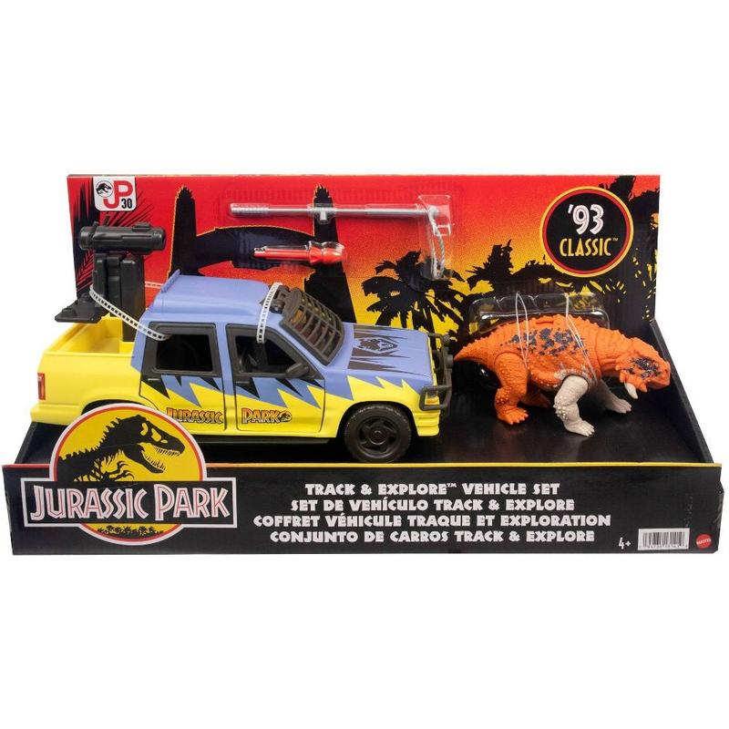 Jurassic Park Track & Explore Vehicle Set