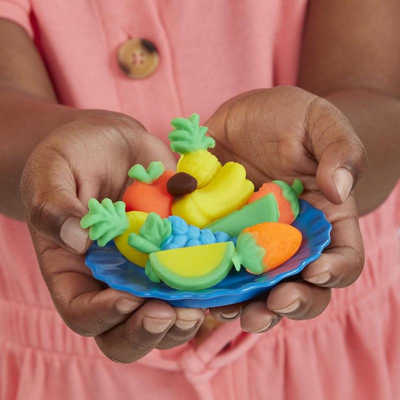 16pcs Playdough Kitchen Set with Noodle Maker - Non-Toxic, Fun Educational Party Game, Perfect Gift for Kids' Christmas and Birthday