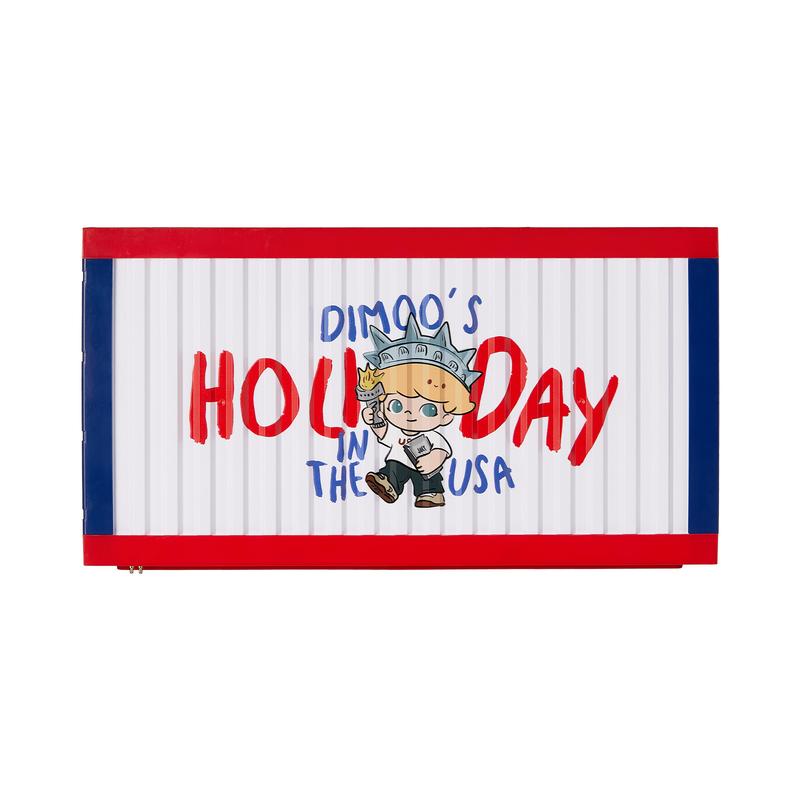 DIMOO'S HOLIDAY IN THE USA SERIES-Luminous Display Container