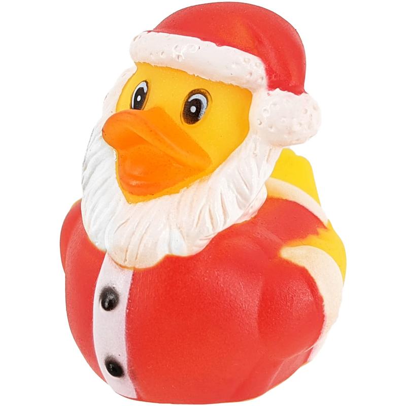 Christmas Holiday Rubber Duck Toy Duckies for Kids (12-Pack)