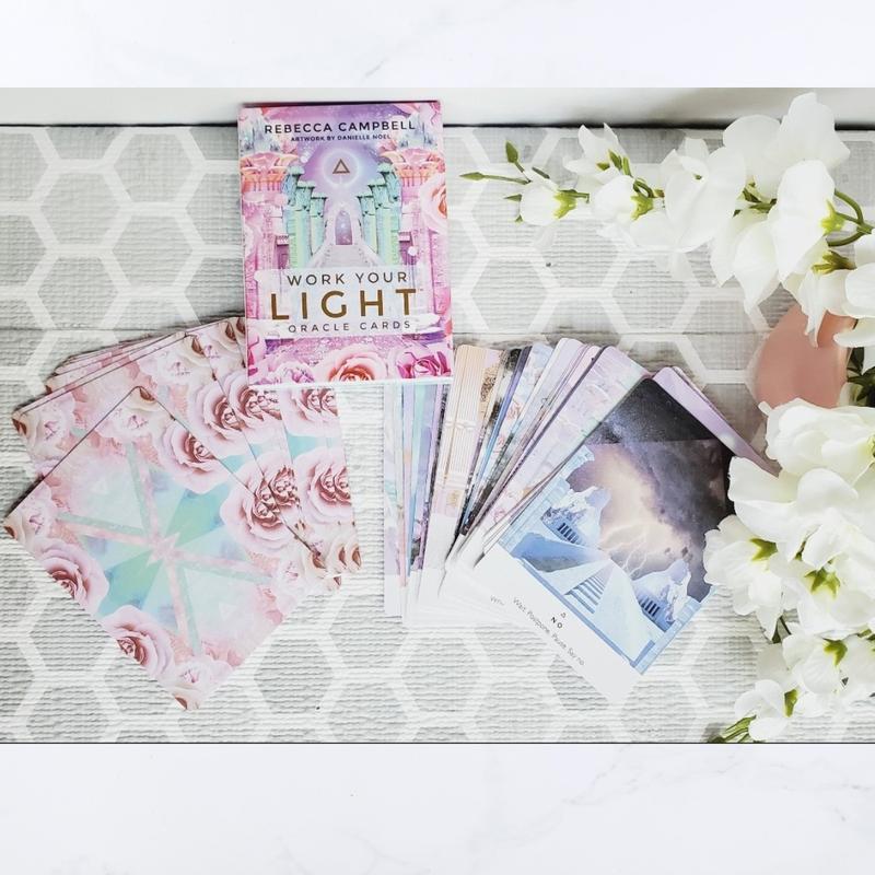 Work Your Light Oracle Deck Cards by Rebecca Campbell | 44 Deck Reading