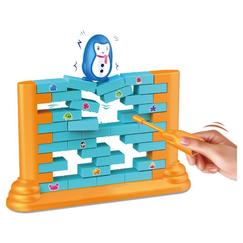 Penguin On Ice Game  Ice Breaking Penguin Trap Break ice Puzzle Table Knock Block Activate Family Party