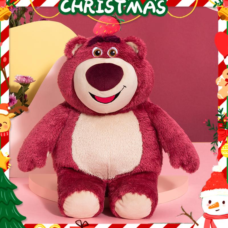 [Christmas Special]Disney Strawberry Bear Series-Sweet Lotso Sitting Plush Doll,Birthday gifts, festive gifts,School gifts,Bedroom decoration,sofa