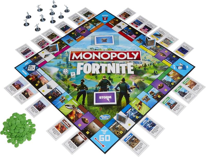 Monopoly: Fortnite Collector's Edition Board Game Inspired by Fortnite Video Game