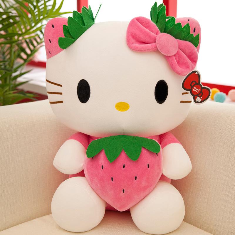 Kitty Plush Toy 8.6'', Cute Cat Pillow Soft Doll for Girls, Birthday Gift Toy for Kids