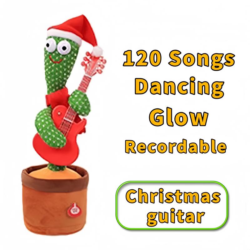 Dancing Cactus Toys,Talking Singing Toy,Repeats & Recording What You Say,2024 Latest Cactus Birthday Gift,Prank Toy,Tricky Toy C1