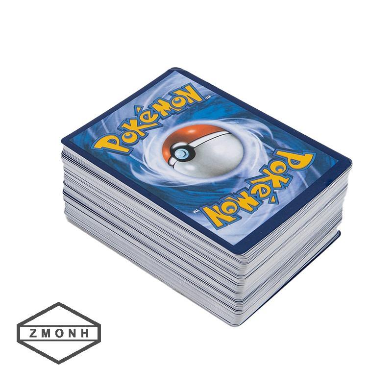 Ready- 100 Pcs Pokemon Trading Card Kartu Pokemon Card Booster Pack - 50VMAX50V