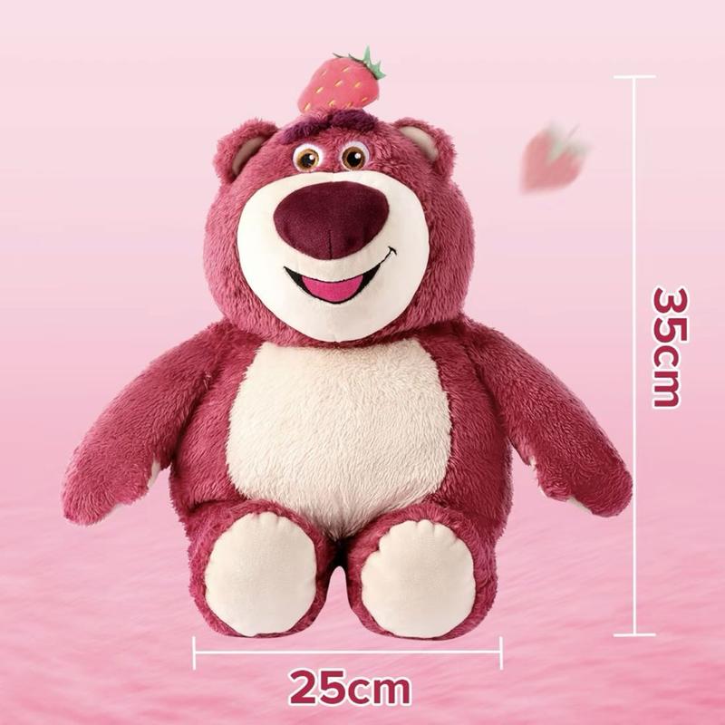 [Christmas Special]Disney Strawberry Bear Series-Sweet Lotso Sitting Plush Doll,Birthday gifts, festive gifts,School gifts,Bedroom decoration,sofa