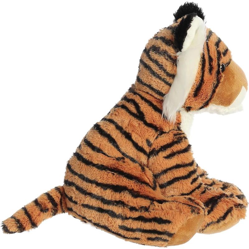 Cute Bengal tiger plush animal - Comfortable - Endless cuddling - Brown 14 inches