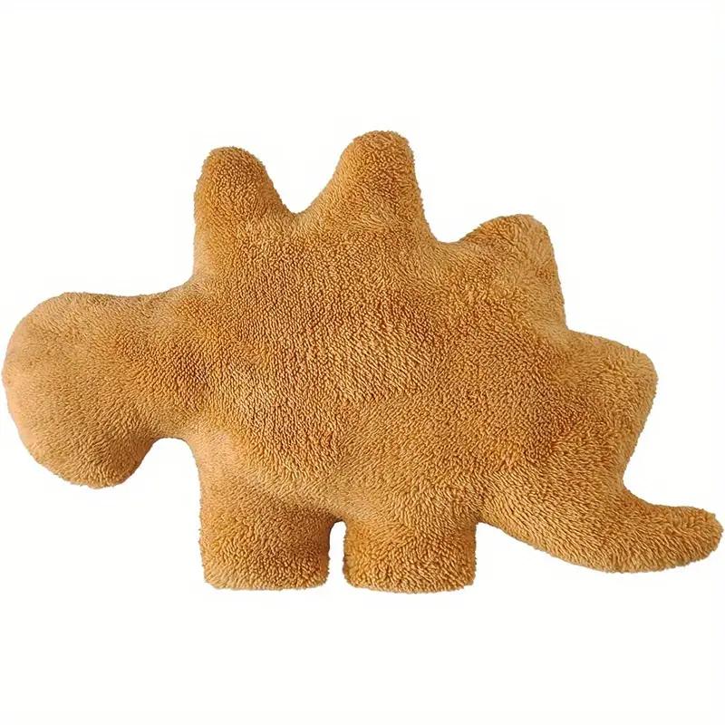 Dino Nugget Pillow Plush, Dinosaur Chicken Nugget Stuffed Animal Plush Toy, Party Decoration Birthday for Kids Boys Girls