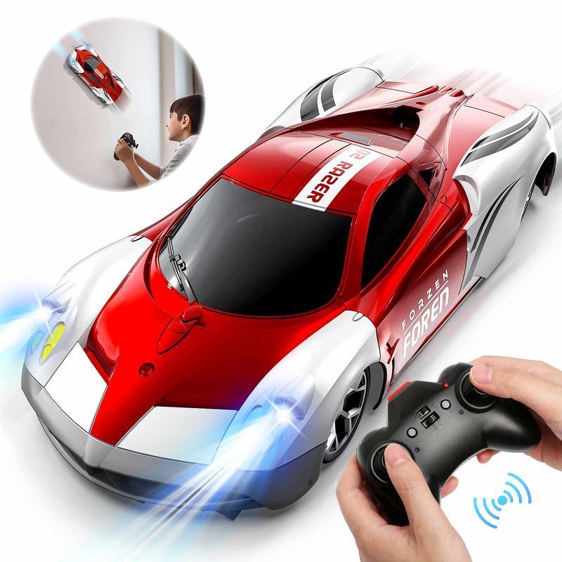 RC Wall Climbing Car Remote ControlStunt Car Rechargeable 4WD SimulationRacing Car  Glass,Smooth Ceiling And OtherFlat Surfaces A Classic MINl Suction RemoteControl Stunt Car Toy Gift For Boys And GirlsChristmas,Children's Birthday.